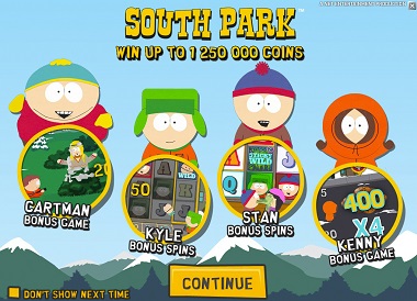 South Park NetEnt Main