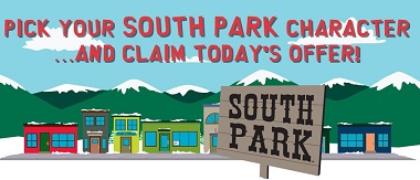 South Park NetEnt Offers