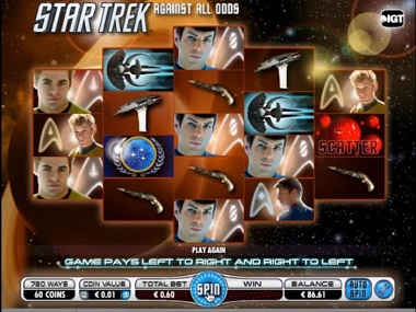 Star Trek Odds IGT Slot