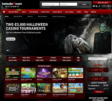 Betsafe Betsafe Casino Red
