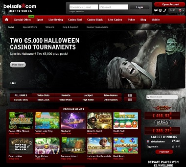 Betsafe Casino Red