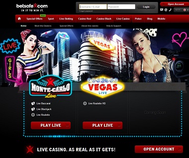 Betsafe Live Casino