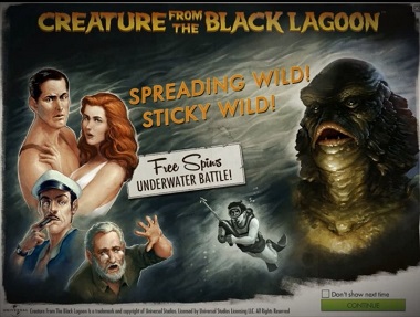 Creature from the Black Lagoon Slot Game