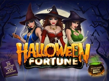 Halloween Fortune slot logo