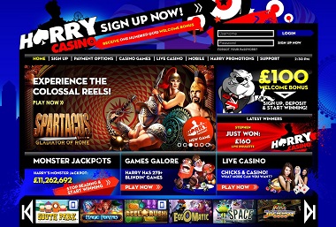 Harry Casino Main Site