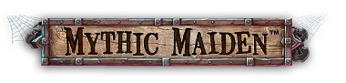 Mythic Maiden Logo NetEnt