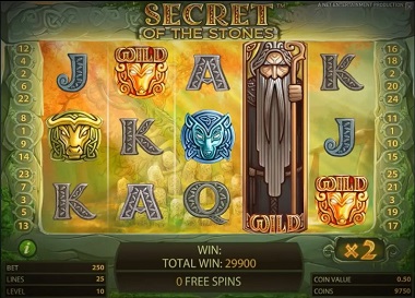 Safe and Cool Casinos Secret of the Stones NetEnt Slot