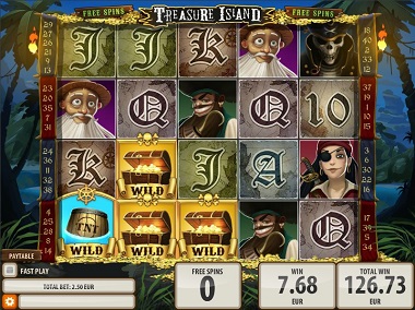 Treasure Island Quickspin Slot