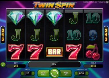 Twin Spin NetEnt Slot Game