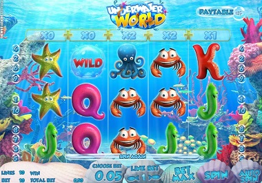 underwater world slot screenshot