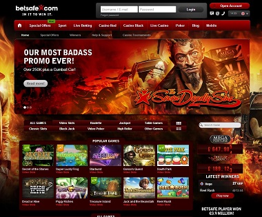 Betsafe Casino Red