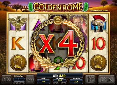 Golden Rome Slot Game Leander