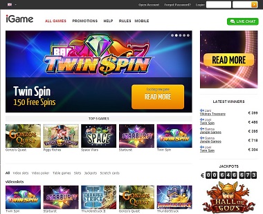 iGame Casino Twin Spin