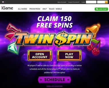 iGame Twin Spin Promo