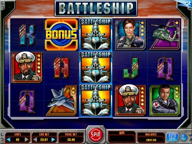 Battleship IGT Slot