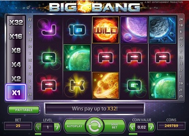 Big Bang Slot NetEnt