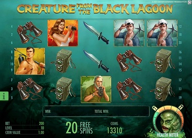 Black Lagoon NetEnt Screenshot