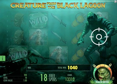 Creature Black Lagoon NetEnt Slot