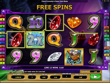 CasinoLuck Crystal Gems Casino Game