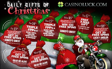 Daily Gifts Christmas CasinoLuck