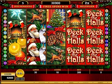 Deck the Halls Slot Game