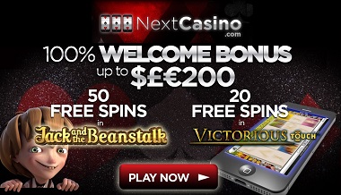 New Bonus NextCasino