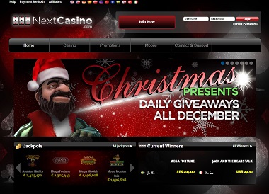 NextCasino Christmas Calendar