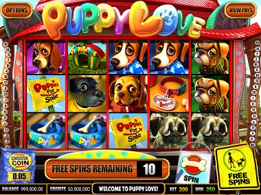 Puppy Love Slot Screenshot