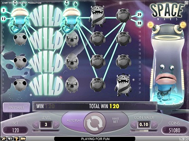 Space Wars Slot Screenshot