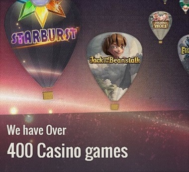 Thrills Casino 400 Games