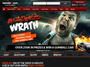 Wrath Betsafe Campaign