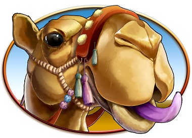 Arabian Rose Slot Camel Symbol