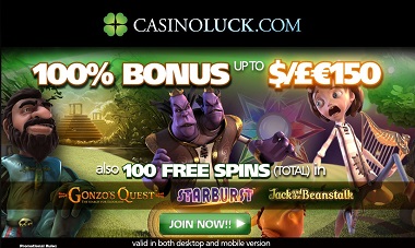 CasinoLuck Bonus Free Spins
