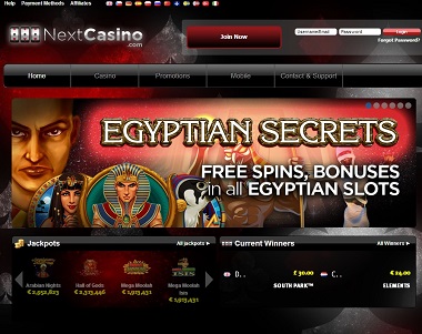 Egyptian Secrets Promotions