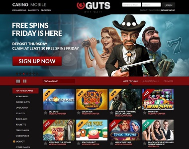 Guts Casino Promotion
