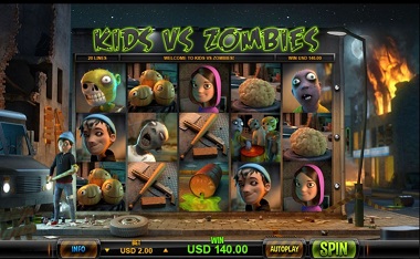 Kids VS Zombies Screenshot