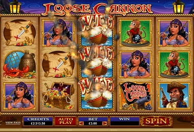 Loose Cannon Slot Screenshot