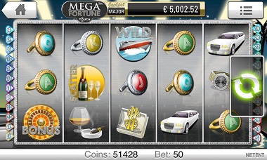 Mega Fortune Touch Screenshot