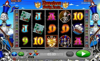 Napoleon Boney Parts Slot Game