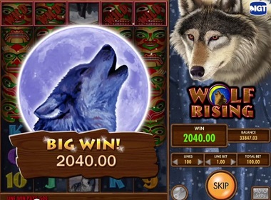 Wolf Rising Slot IGT