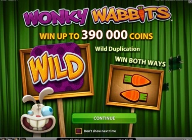 Wonky Wabbits Slot NetEnt