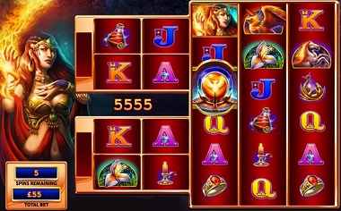 Fire Queen Slot Screenshot