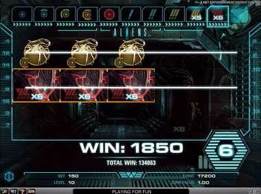 Aliens Slot Game NetEnt