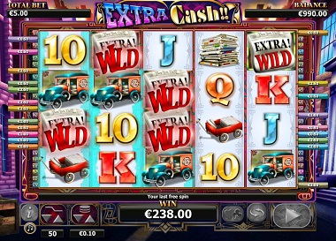 Extra Cash Slot Game