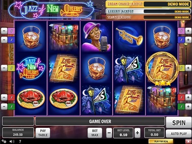 Jazz of New Orleans Slot