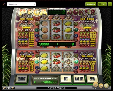 Mega Joker Comeon Casino