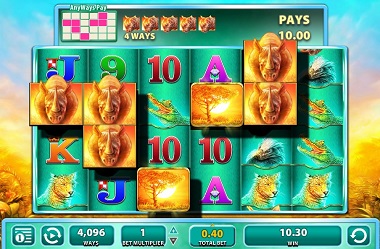 CasinoEuro Raging Rhino Online Slot