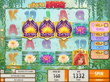 Royal Frog Slot Bonus