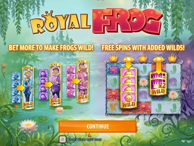 Royal Frog Slot Opening