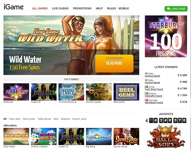 Wild Water iGame Casino